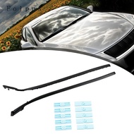 [Baosity11] Windshield Pillar Molding Kit 75551-53020 Driver And Passenger Side with Clips
