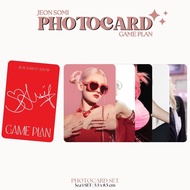 Photocard JEON SOMI GAME PLAN 2 Sides (5Pcs+2-Sided Lamination) Signature TTD KPOP CARDS IDOL KOREA PREMIUM UNOFFICIAL!