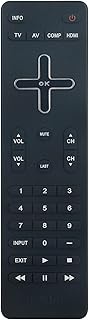 VR9 Replace Remote Control Work for Vizio LED TV LCD HDTV VM230XVT M160MV E320ME M260MV M190MV VM190