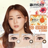 (2 PCS) Blincon DD 3 Months Lens Disposable  Cosmetic Color Contact Lenses Months Lens 2/3