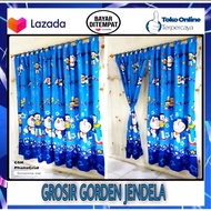 Hordeng/Gorden Jendela Doraemon Atau Gorden Jendela Murah Dan Cantik Mewah Atau Tirai Jendela Ruang 