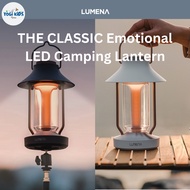 Lumena THE CLASSIC Emotional LED Camping Lantern – Bronze Brown / Cloud White