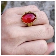 Cincin Batu Delima Asli