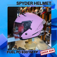 Spyder FUEL pd 9301m fp matte nude pink dual visor helmet whc