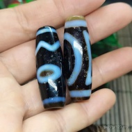 Live Dzi Beads Dzi Beads Jade Dzi Beads Agate Crafts Nine-Eyed Jade Pendant Tibetan Dzi Beads Neckla