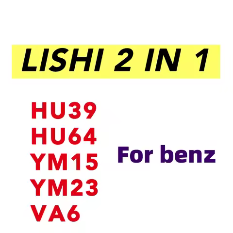 Lishi 2 in 1 HU39 HU64 YM15 YM23 VA6 For benz