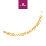 HABIB 916/22K Yellow Gold Bracelet EHW071023