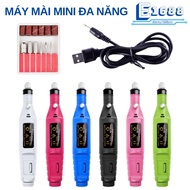 Handheld mini grinder, multi-function nail filer