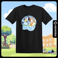 CARTOON BLUEY T-SHIRT - KIDS & ADULT FAMILY TEE