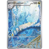 Pokemon TCG Card Dragonair SV 151 181/165 Illustration
