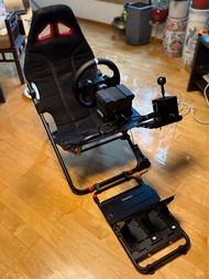 MOZA R5 直驅方向盤套裝 連摺疊賽車櫈 PS5 GT7 gran turismo