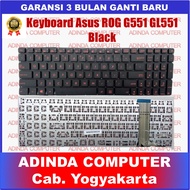 Asus ROG G551 G551J G551JK G551JM G551JW Keyboard - Black