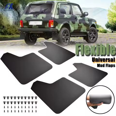 Rally Mud Flaps For Lada Granta Vesta CNG XRAY X-RAY Largus 4x4 Urban Kalina 2 1117 1118 1119 Mudfla