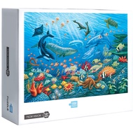 Ready Stock Ocean Underwater World Marine Life Dolphin Sea Jigsaw Puzzles 1000 Pcs Jigsaw Puzzle Adult Puzzle Creative Gift84641511
