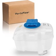 PartsFlow Coolant Reservoir Tank W/Cap Compatible With 1999-2006 Volvo S80/XC90/S80/XC90/XC70 2.5L/2