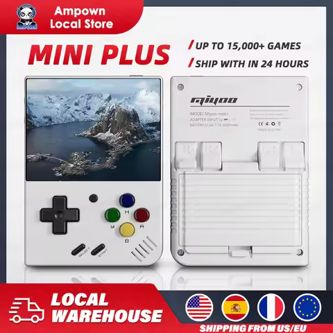 MIYOO Mini Plus Portable Retro Handheld Game Console V2 Mini+ IPS Screen Classic Video Game Console 