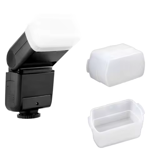 Godox Flash Diffuser Dome Bounce Fit for Canon Speedlite 580EX 580EX II Godox V850 860II TT685 TT600