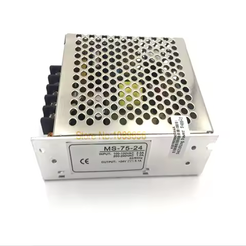 MS-75-5 MS-75-12 MS-75-24 MS-75-15 75w 5v 12v 15v 24v Switching Power Supply Unit Mini Size Din AC D