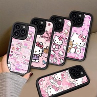Hello kitty hp Clear Plating Casing for Samsung A06 FE A05 A16 F04 A03 A15 A25 M15 A34 A24 A14 S25 A
