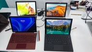 Surface Pro 7 十代CPU 有i3 i5 i7, 全部正常，另有surface Go 1 Go 2, Surface Pro 4 Pro 5 Pro 6 Pro 7 Pro 8 Pro 9 Surface 用來Present, 處理文件， 畫圖超順，可以作為平板電腦輕便携手出差使用，亦可接駁鍵盤辦公商務使用，樣樣兼顧，用過返唔到轉頭 。