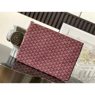 Goyard Goyard Goyard Bag 1061M Burgundy SENAT Large Clutch Bag Size Same as A4 Paper Size Can Be Use