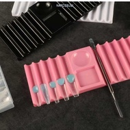 NARCISSUS13A0E Dual Form Holder, with Color Palette Multi-purpose Plastic Pen Stand, Portable 10-Com
