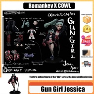 Romankey X COWL Gun Girl Jessica1/12 Ready Stock Series 1st Gun Girl Jessica Action Figure
