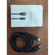 1HORA CAB249 USB to Type C cable - 1m long - Parachute cord -