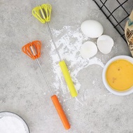 超值二入組【OMORY】不鏽鋼半自動打蛋器