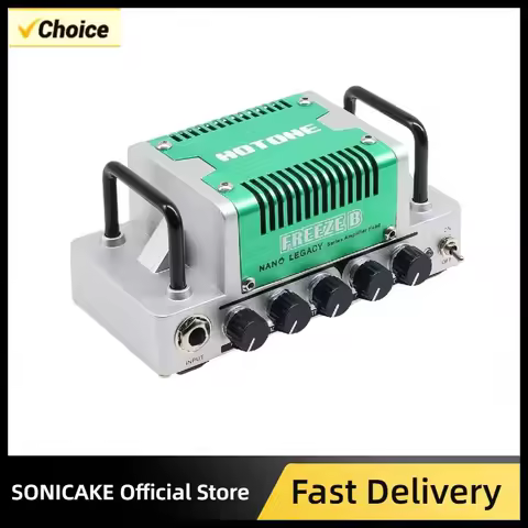 HOTONE Freeze B High Gain British Style Guitar Amp Head 5 Watts Class AB Amplifier with CAB SIM Phon