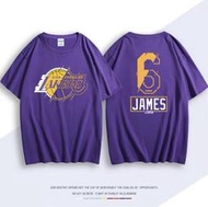 🏀詹皇LeBron James詹姆斯短袖棉T恤上衣🏀NBA湖人隊Adidas愛迪達運動籃球衣服T-shirt男36