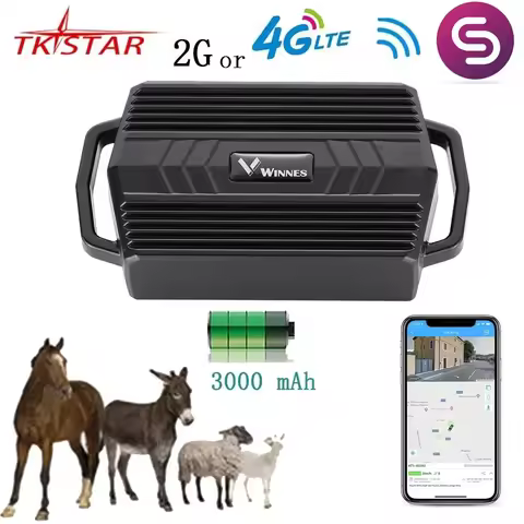 TKSTAR GPS Tracker Car Tracking Device Waterproof Magnet 3000mAh GPS Car Tracker Shock Alarm Vehicle
