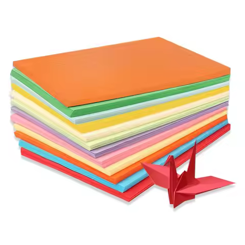 A4 Paper Printer Tracing Copy Paper 10 Color 50sheet/lot Paper 80gsm Children Handwork DIY Card Scra