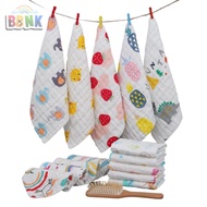 BBKid 🦄️ Baby Handkerchief 6 Layer Cotton Gauze Towel Saliva Towel Handkerchief SI001