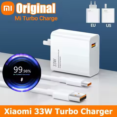 Xiaomi Charger 33W Original Fast Charge Turbo 6A TypeC Cable For Mi 11 10 9 POCO M5s X3 X3 Pro M2Pro