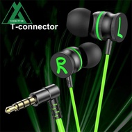 FORBETTER Wired Earphone Computer Laptop Gaming Type C 3.5mm L Jack In Ear Earphone