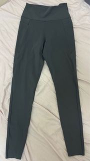 Uniqlo Airism 灰色緊身褲 leggings