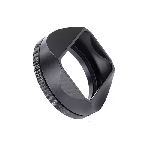 Square Metal Camera Lens Hood for Nikon Nikkor Z 28mm F2.8 Z 40 F2SE/Z 40mm F2 Lens Hood Lens Cap LH