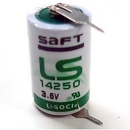 Saft LS14250 Leg 1/2AA 3.6V  PLC industrial ER14250 CNC lithium battery