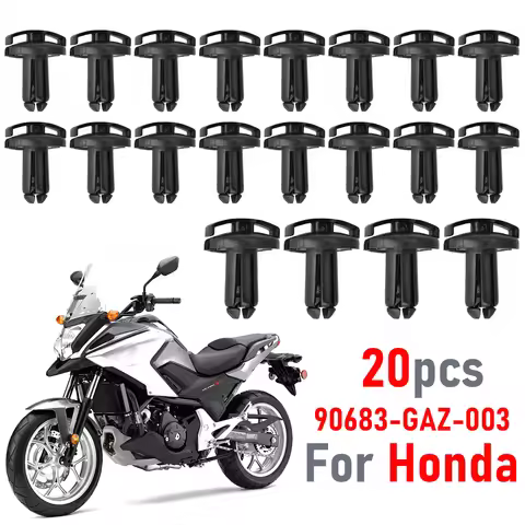 20PCS For Honda Nc 700k Princess Joy 100 Jiaying 125 90683-gaz-003 Motorcycle Scooter Plastic Screw