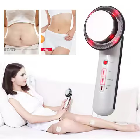 3 IN 1 EMS Ultrasonic Cavitation Weight Loss Machine Abdominal Arm Leg Ultrasonido Slim Massage Intr
