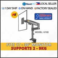 NB North Bayou Single Monitor Arm Mount Stand Pole H80 H100 F80 [New Series]