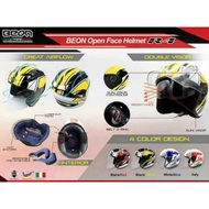 Helmet Beon Double Visor/Visor Tinted/Rainbow