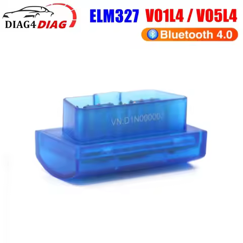 MINI ELM327 V2.1 V01L4 / V05L4 Bluetooth ELM 327 Works IOS Android Torque PC Support 9protocols ELM 