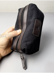 (Export Stock Simple High-End Sense) Fashion Canvas Small Size Clutch Mini Carry-On Storage Bag Cosmetic Bag SYUE