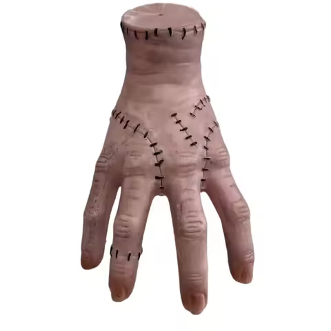 Party Costume Props Cosplay Addams Family Figurine Home Wednesday Addams Thing Hand Decor Desktop Cr