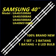 UA40J5200AK / UA40J5008AK / UA40J5000AK / UA40M5100DK SAMSUNG 40 INCH LED TV BACKLIGHT ( LAMPU TV ) 