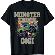 Monster Truck Gigi Monster Truck Are My Jam Truck Lovers T-Shirt