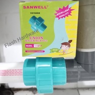 Watermur Pvc 11/ 2 Inch/ 1.5 Inch Union Sanwell