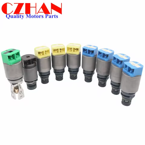 OEM ZF 8HP50 8-Speed Automatic Transmission Solenoid KIT (9pcs) For BMW Dodge Jeep Alfa Romeo 4WD RW
